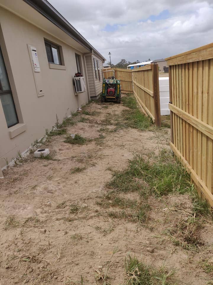 We gained access by removing and reinstalling a section of their fence