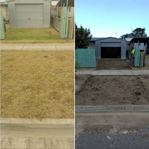 Little bit of driveway slab preparation all in an hours work.