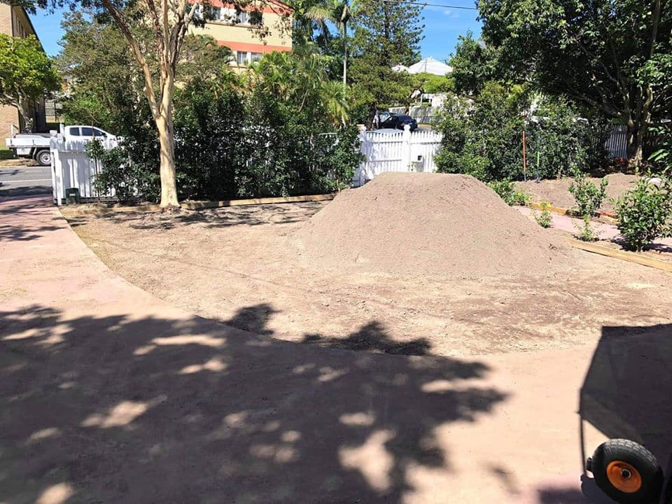 Rob from clayfield had a patchy back lawn previously layed with Wintergreen couch