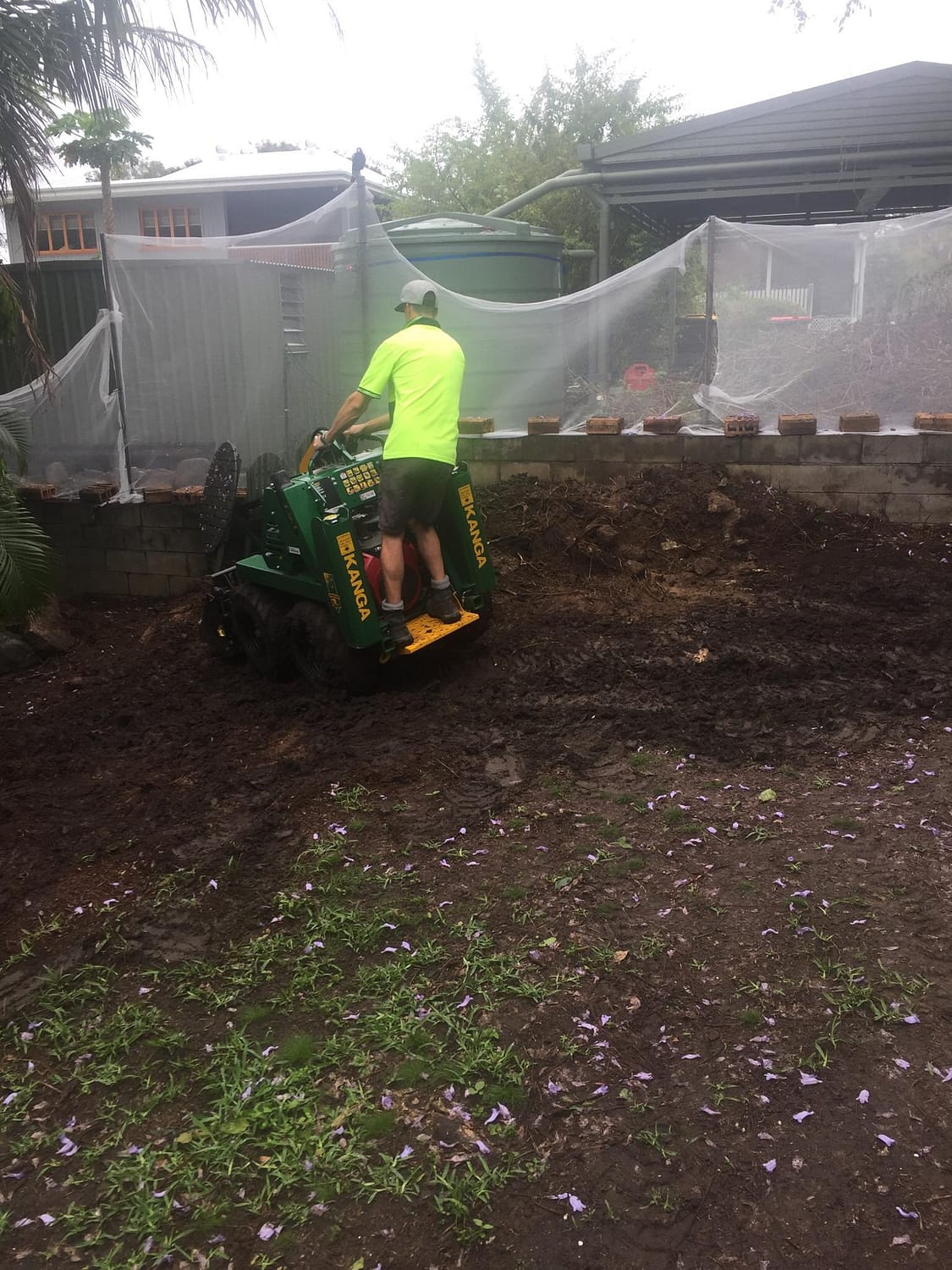Turf preparation and Laying Gardening Landscaping Earthmoving Rogers